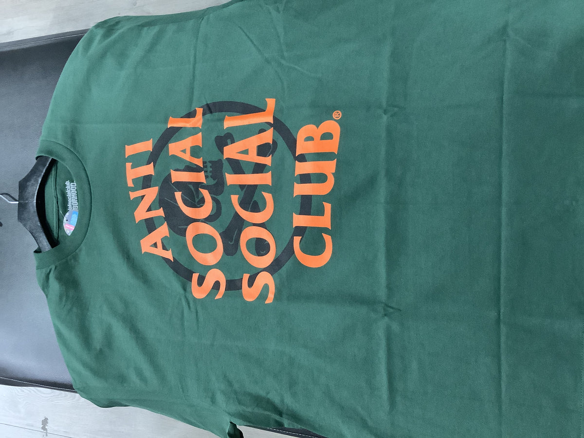 Anti Social  Club Neighborhood Collection Green T Shirt