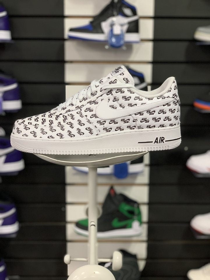 Nike Air Force 1 Low All Over Logo White